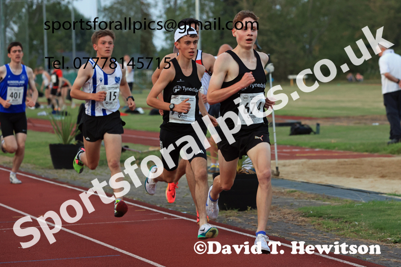 3000 metres, 2024 NEGP 6, Monkton Stadium,  Wednesday, August 14th.  Photo: David T. Hewitson/Sports for All Pics